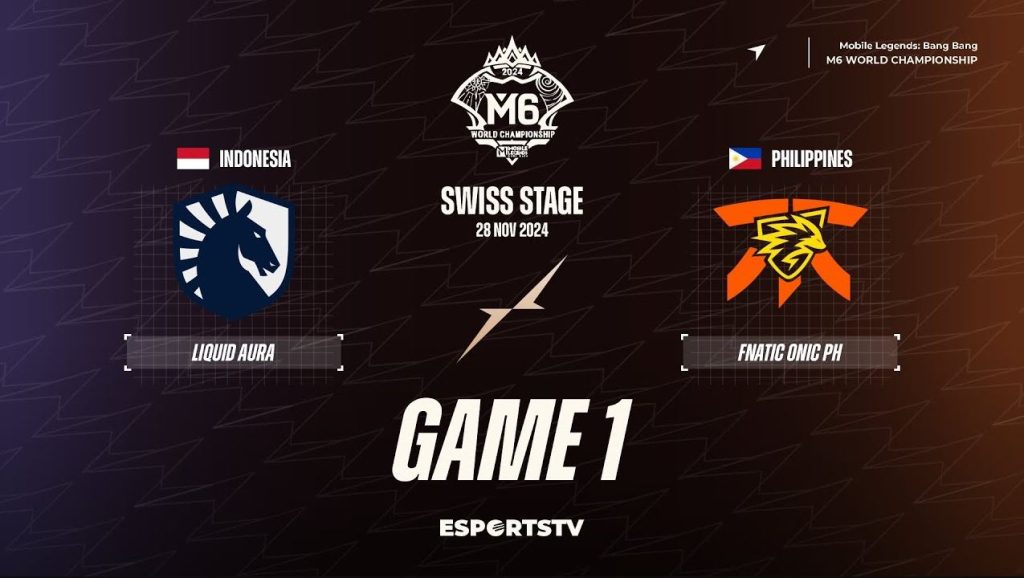 Team Liquid ID vs Fnatic Onic PH untuk Memperebutkan Tiket Final M6