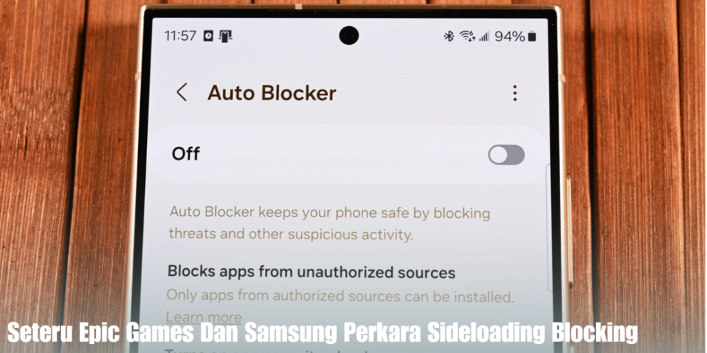Sideloading Blocking