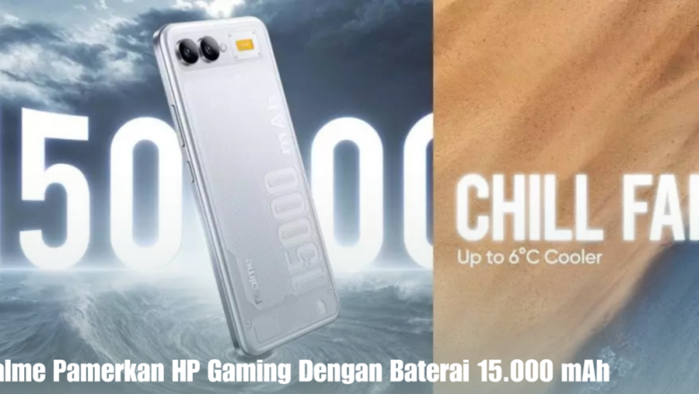 Realme Pamerkan HP Gaming Dengan Baterai 15.000 mAh