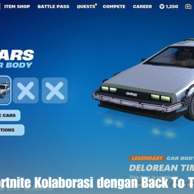 Kabar Terbaru Fortnite Kolaborasi dengan Back To The Future