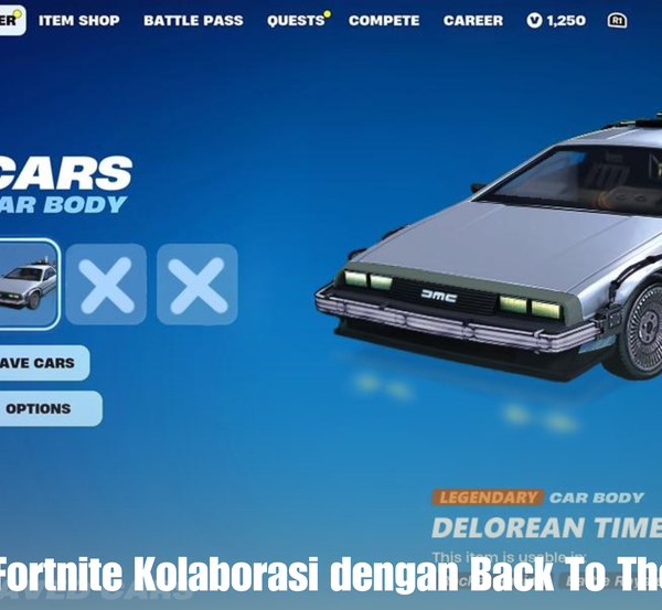Kabar Terbaru Fortnite Kolaborasi dengan Back To The Future