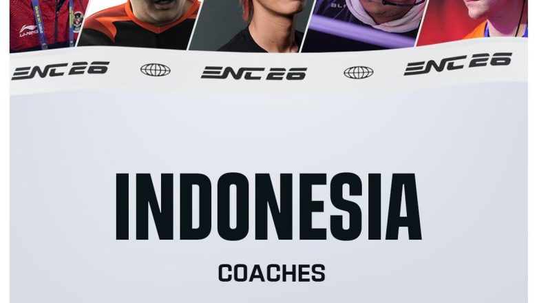 9 Pelatih Timnas Esports Indonesia Resmi Diumumkan untuk ENC 2026