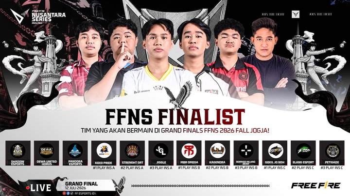 FFNS Fall: 12 Finalis Siap Rebut Tiket ke FFWS SEA