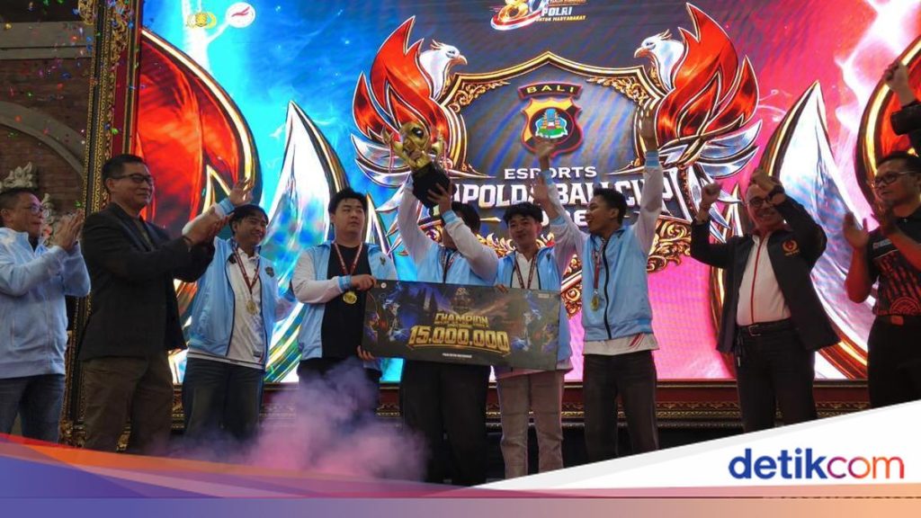 Tim Polresta Denpasar Raih Juara Turnamen Esports Kapolda Bali Cup